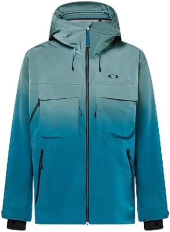 Oakley Mens Kendall Recycled Shell Jacket 2.0, Mist, X-Large at